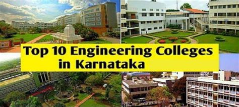 Which Are The Top 10 Engineering Colleges In Karnataka Bangalore