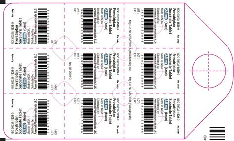 Frovatriptan Succinate Tablets - FDA prescribing information, side ...