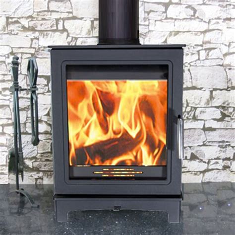 Skiddaw Kw Compact Defra Approved Wood Burning Log Burner Fire Modern