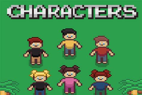 Pixel Art Animated Characters | 2D Characters | Unity Asset Store