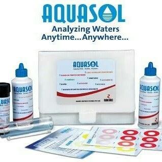 Manually Portable Aquasol Test Kit For Check Water Parameters