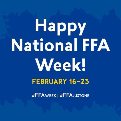 Happy National Ffa Week The Pulse