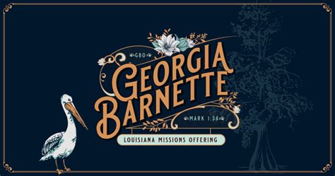 Georgia Barnette Louisiana Missions Offering