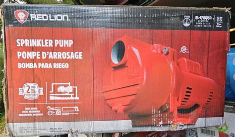 Red Lion RL SPRK150 1 5HP 71GPM 115V Cast Iron Sprinkler Pump For Sale