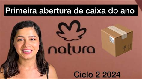 Primeira Abertura De Caixa Da Natura De Ciclo Youtube