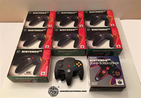 Nintendo 64 Ique Black Controller Consolevariations