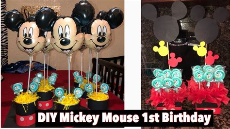 Mickey Mouse 1st Birthday Decorations