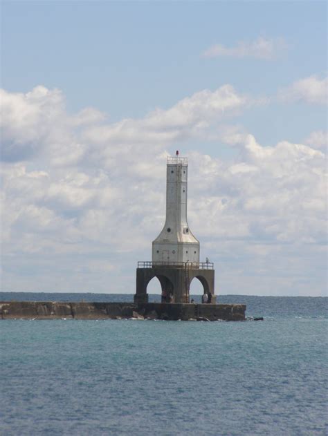 Port Washington Breakwater Lighthouse, Port Washington, WI | Lighthouse ...