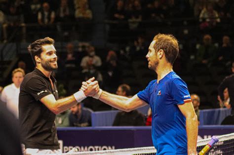 Open De Caen Surclass Par Richard Gasquet Jules Marie Sarr Te En