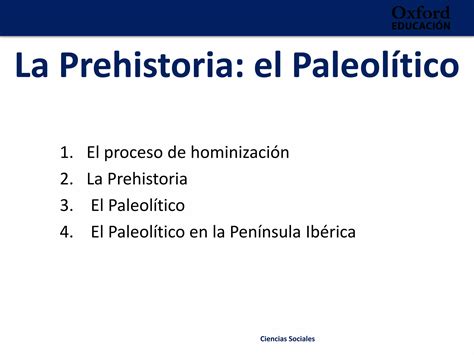 PREHISTORIA PALEOLITICO Ppt Descarga Gratuita