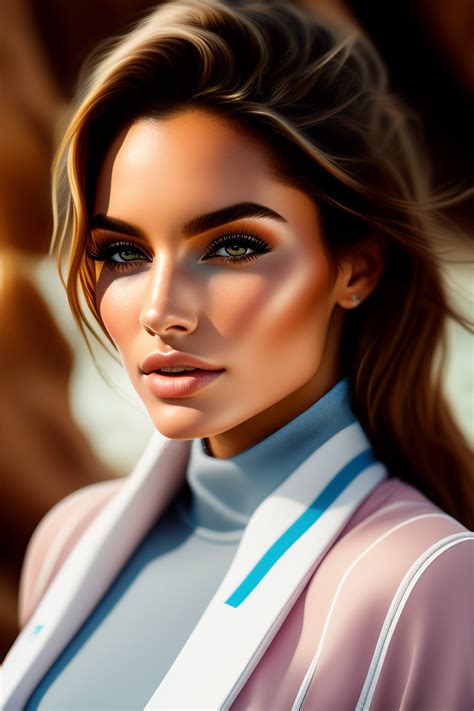 Lexica Girl At The Beach Wearing Bikini