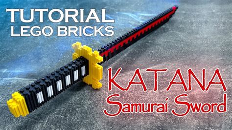 Katana Samurai Sword Lego Bricks Tutorial Youtube