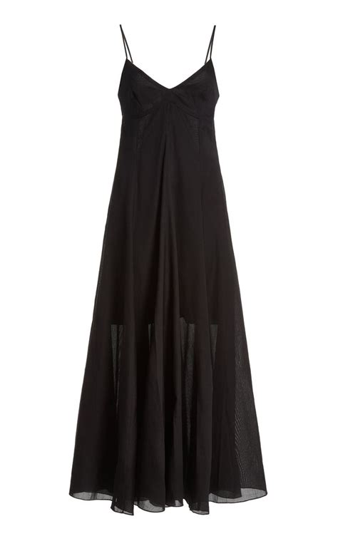 Carlota Linen Maxi Dress By Three Graces London Moda Operandi Th I