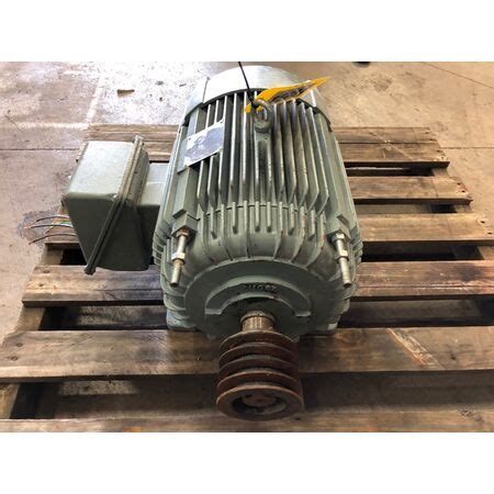 Used 20 HP Industrial Electric Motor 286T frame [1165 RPM] for Sale ...