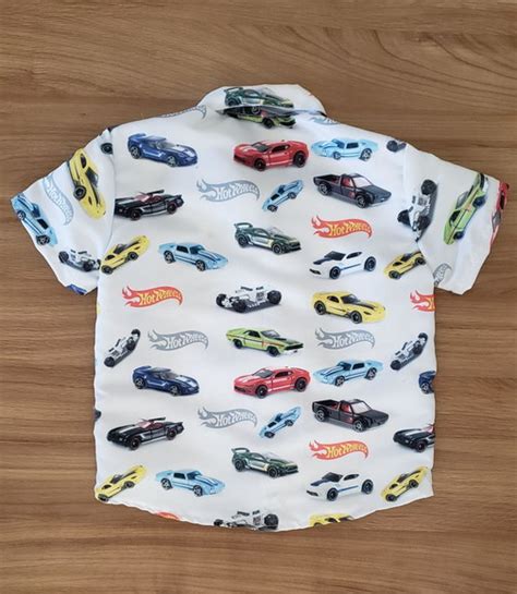 Camisa Infantil Hot Wheels Elo7 Produtos Especiais