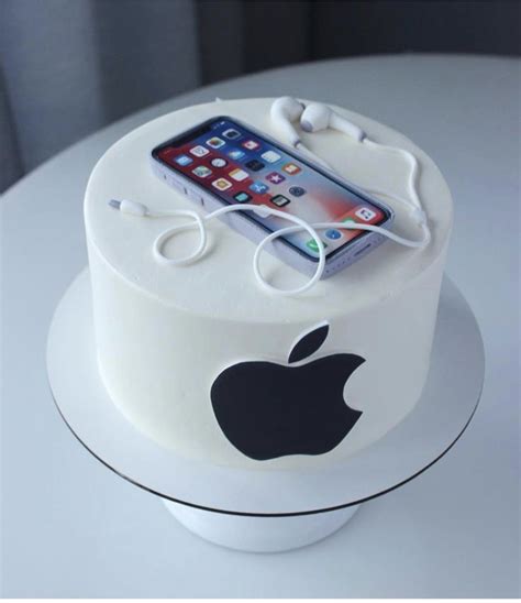 Iphone Cake For A Tech Lover