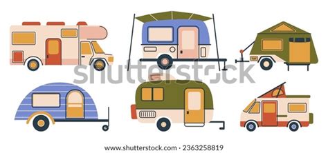 2306 Rv Camping Cartoon Images Stock Photos And Vectors Shutterstock