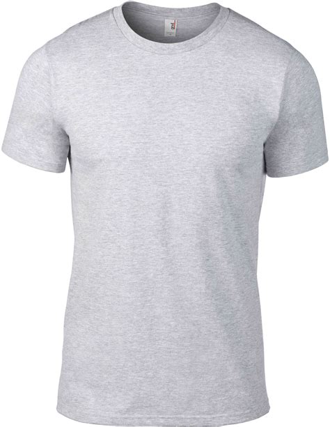 Tee Shirt Personnalisé Adult Fashion Tee Anvil Heather Grey