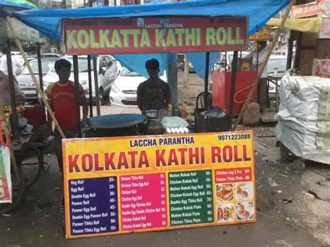 Kolkata Kathi Roll In Noida Sector 18 Delhi Best Kathi Roll Outlets