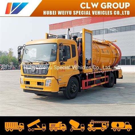 Dongfeng Tianjin Hp Clean Sweage Suction Truck Tongjie High