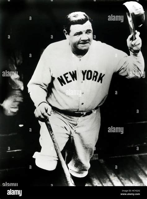 Babe Ruth As A New York Yankee Ca 1930s Stock Photo Alamy
