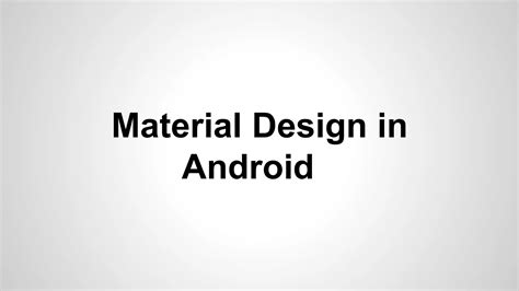 material design  android pptx