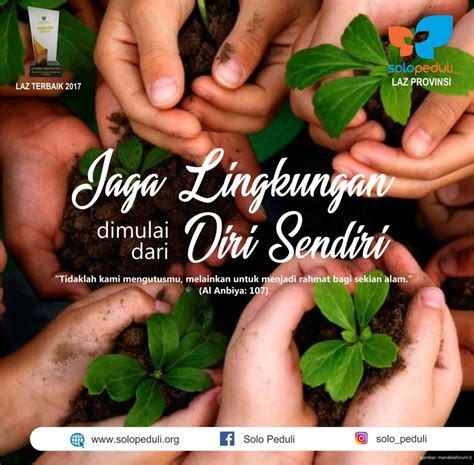 Menjaga Lingkungan Dari Diri Sendiri