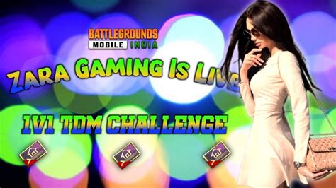 BGMI UNLIMITED CUSTOM 1V1 TDM CHALLENGE Live Bgmi Bgmilive Live