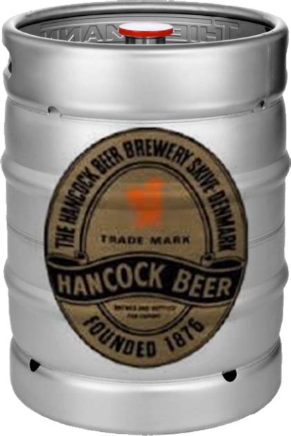 Hancock Beer Pilsner 15 L Fustage 6 3 Depot Danmark