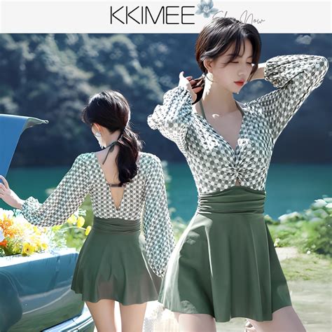 KKimee現貨美背 長袖SG98超修身性感美背連身泳衣 遊泳衣 BIKINI 溫泉 大尺碼 2XL 蝦皮購物