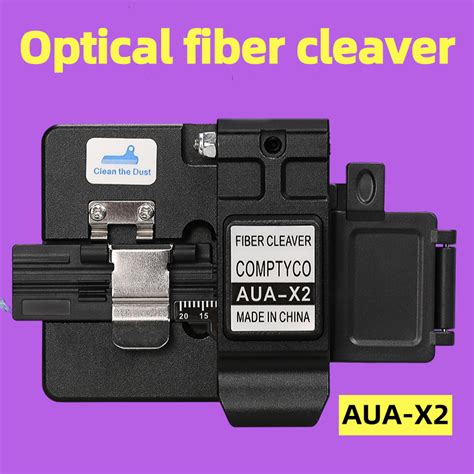 Comptyco Aua X High Precision Fiber Cleaver With Waste Fiber Box Ftth