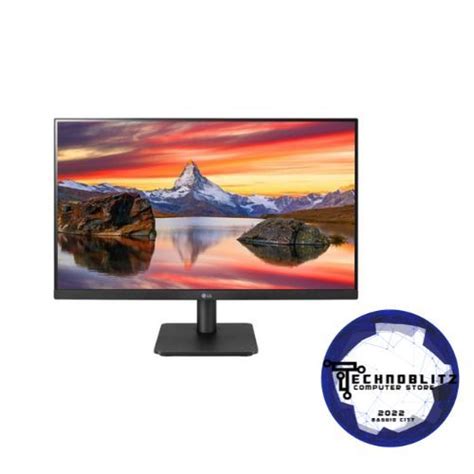 Lg 24mp400 B 24 Fhd Ips 3 Side Borderless Monitor Amd Freesync 75hz