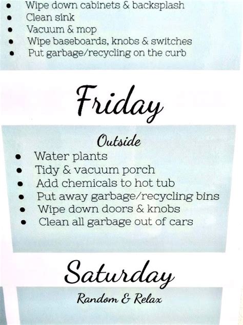 House Cleaning List Zone Cleaning Easy Cleaning Hacks Household