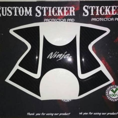 Jual Stiker Carbon Timbul Untuk Segitiga Ninja 250 Fi Dan Karbu