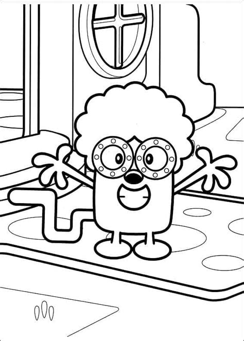 Dibujos De Walden De Wow Wow Wubbzy Para Colorear Para Colorear Pintar