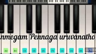 Venmegam pennaga uruvantho piano notes from yaaradi nee mohini Chords ...