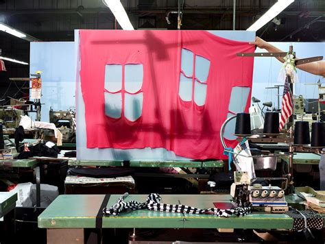 Inside A Bikini Factory A Photographer Plays With Fabric