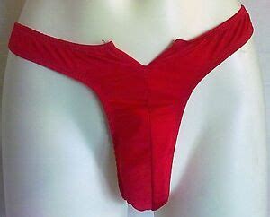 Sexy Perizoma Uomo Hot Lingerie Taglia Unica Rosso Ebay