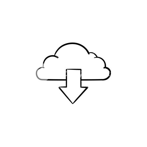 Cloud Outline Drawing | Free download on ClipArtMag