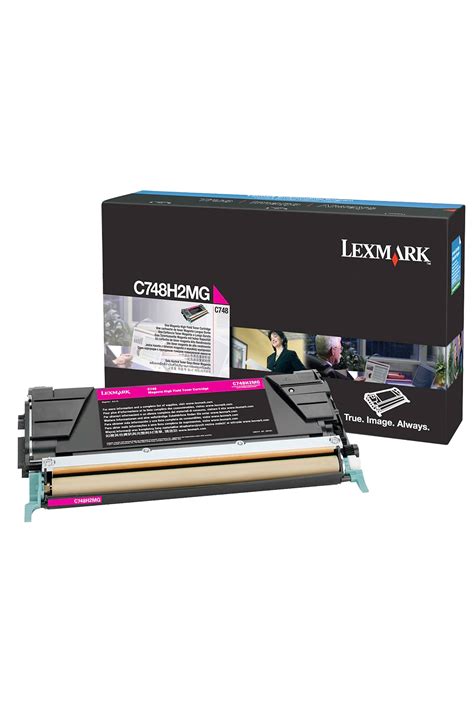 LEXMARK MAGENTA HIGH YIELD TONER CARTRIDGE 10K X748H2MG