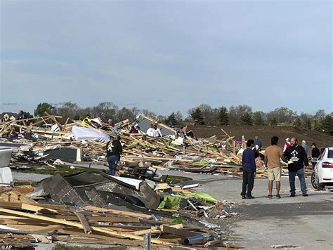 Devastating Footage Shows Horrific Aftermath Of Tornadoes That Barreled