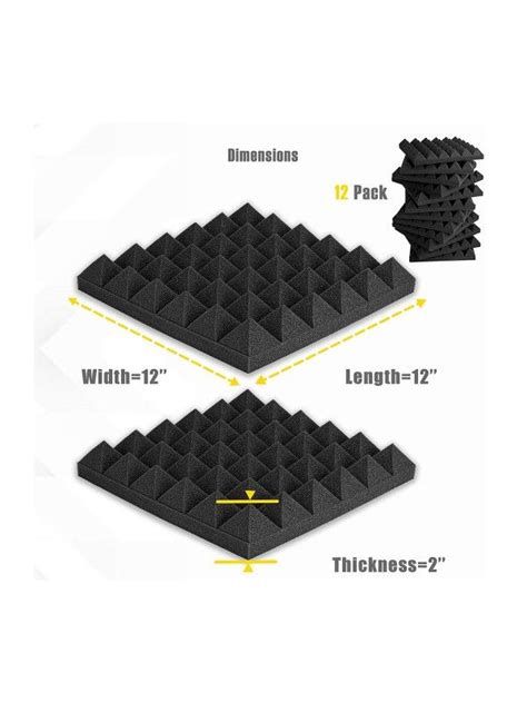 Flabs Set De Paneles Acusticos De Espuma Fstop Labs