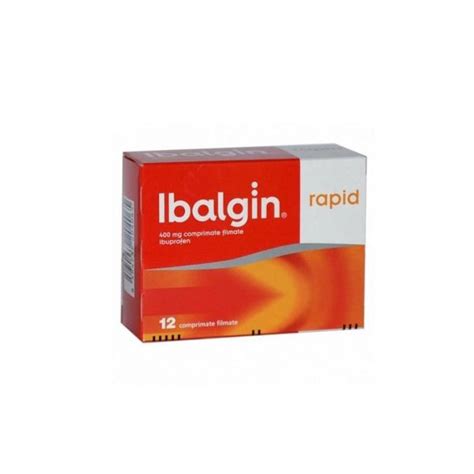 Ibalgin Rapid 400 Mg 12comprimate Filmate FarmaciaBajan Ro