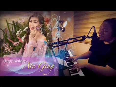 Happy Birthday Ate Ging A Nightingale Sang In Berkeley Square Cover