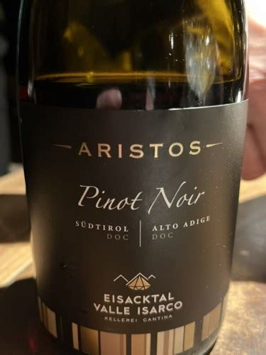 Kellerei Eisacktal Cantina Valle Isarco Aristos Pinot Noir Vivino Us