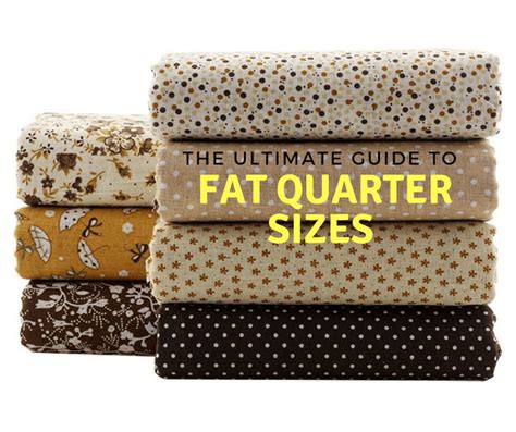 The Ultimate Guide To Fat Quarter Sizes (Look no further for your answers)