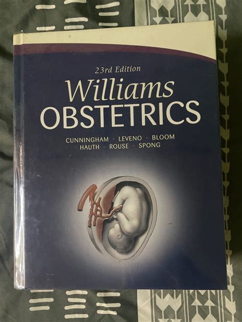 Williams Obstetrics 23rd Ed Original Hardbound Medical Book By