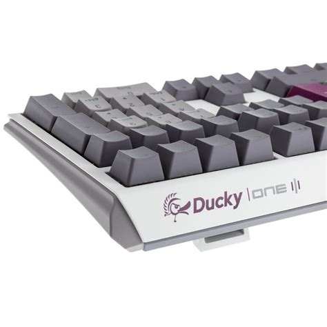 Ducky One 3 Mist Grey Gaming Tastatur RGB LED MX Ergo Clear