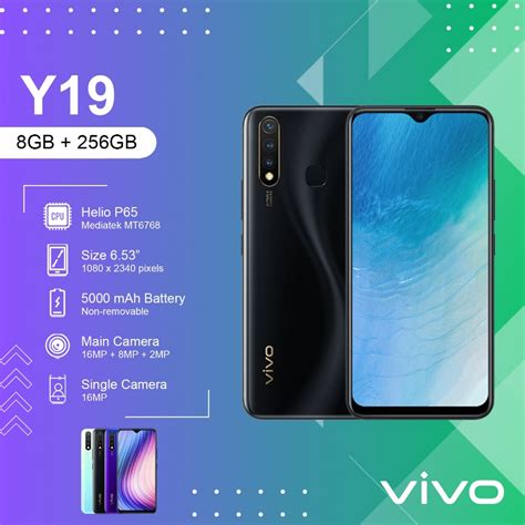 Jual Hp Vivo Y Ram Gb G Smartphone Android Garansi Shopee