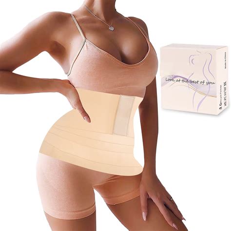 Waist Trainer Wrap For Women Plus Size Invisible Tummy Belly Band